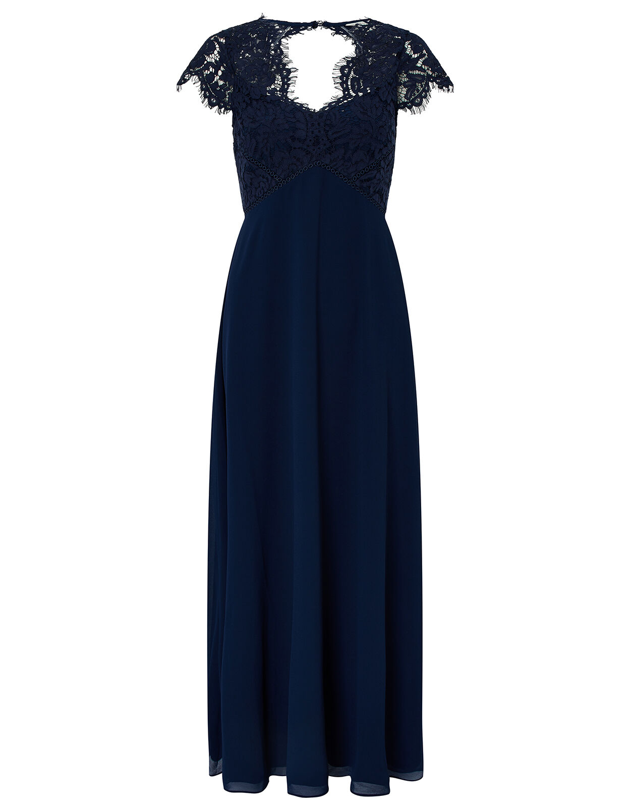 Monsoon navy clearance long dress