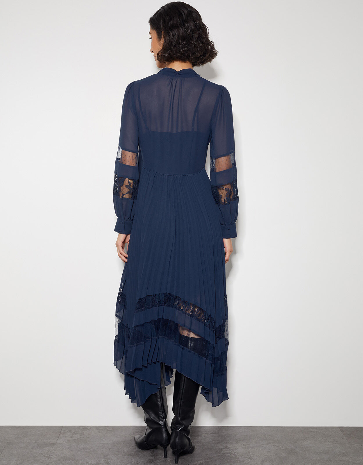 Lover florence pleat midi dress new arrivals