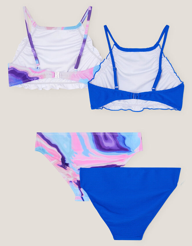 2-Pack Scallop Trim Bikini Sets, Multi (MULTI), large