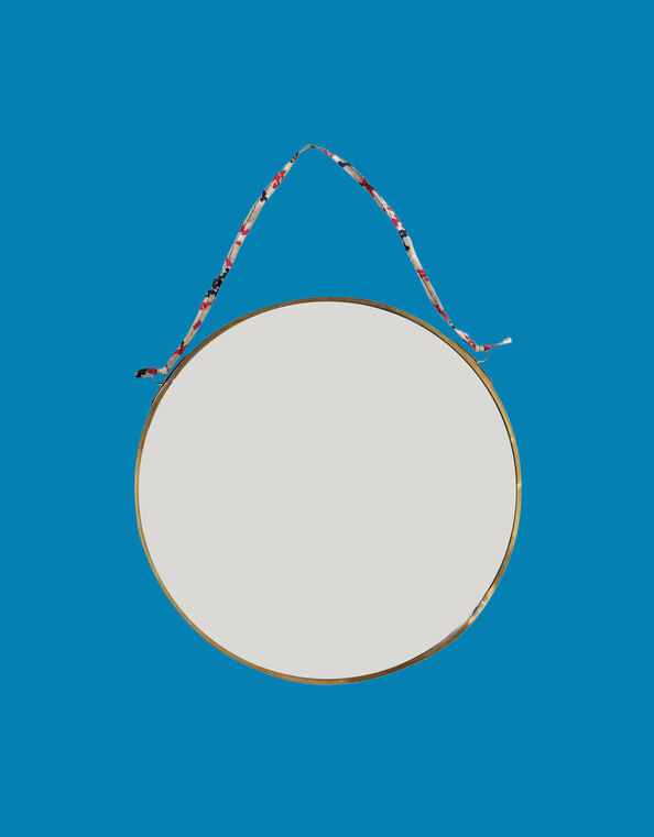 Nkuku Kiko Small Round Mirror , , large