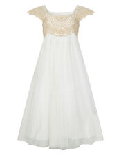 Estella Sparkle Dress, Gold (GOLD), large