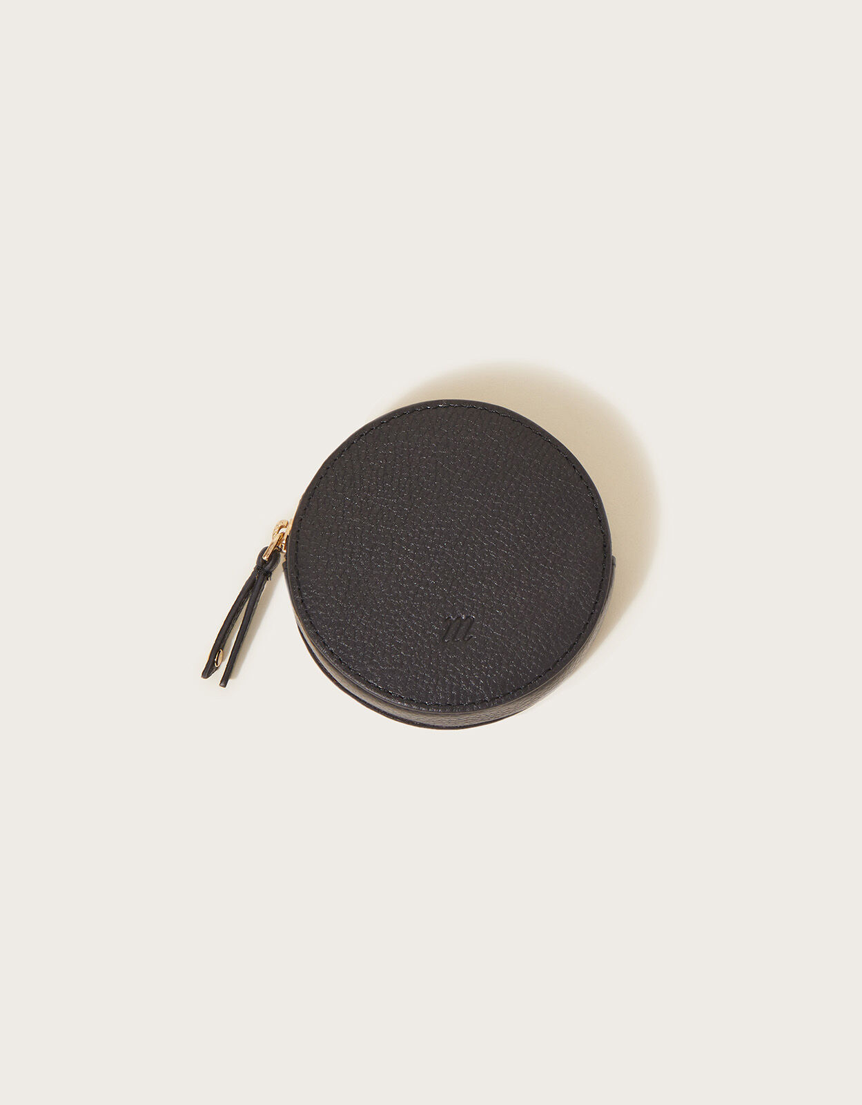 Leather round hotsell coin purse
