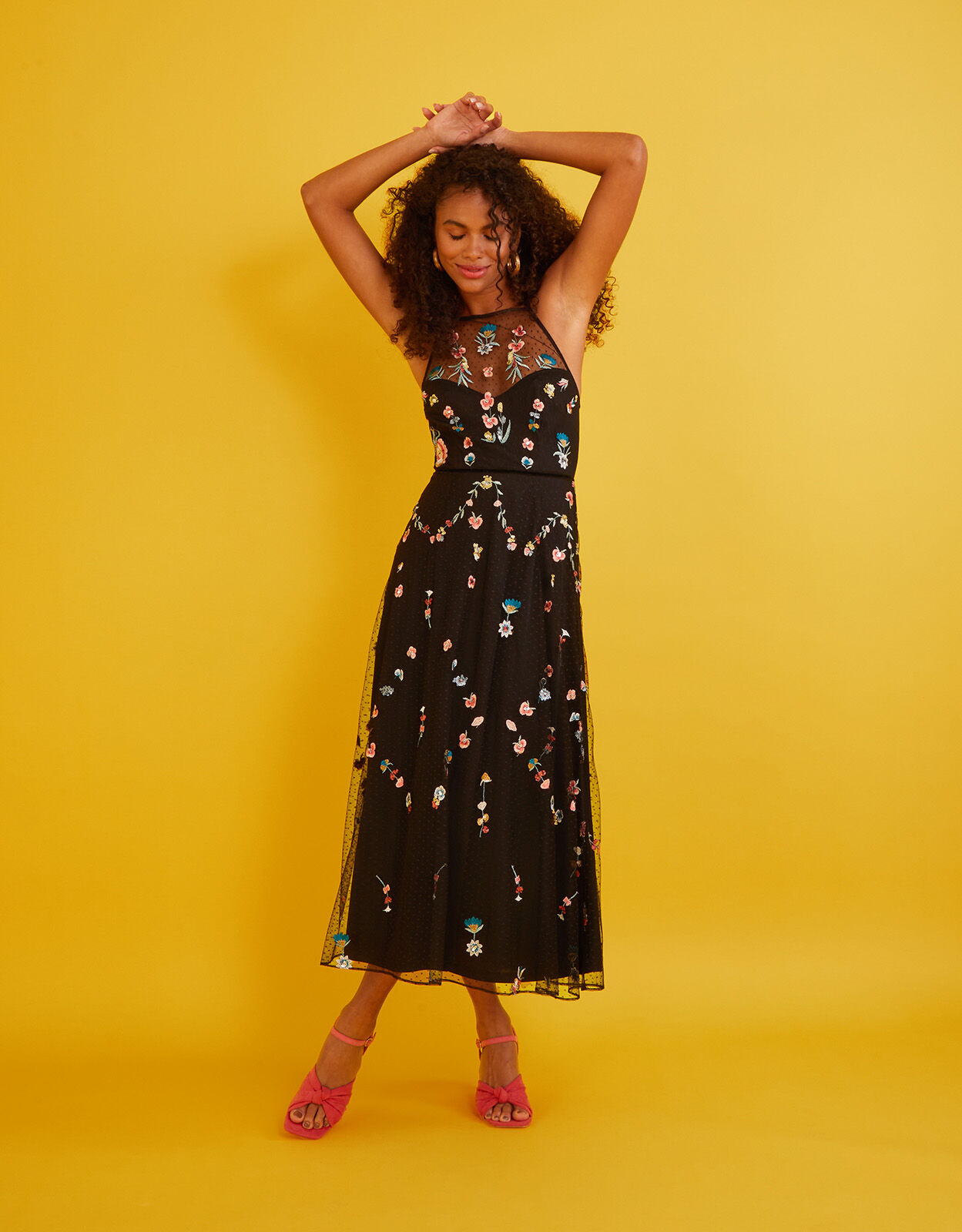 Monsoon janet on sale dress