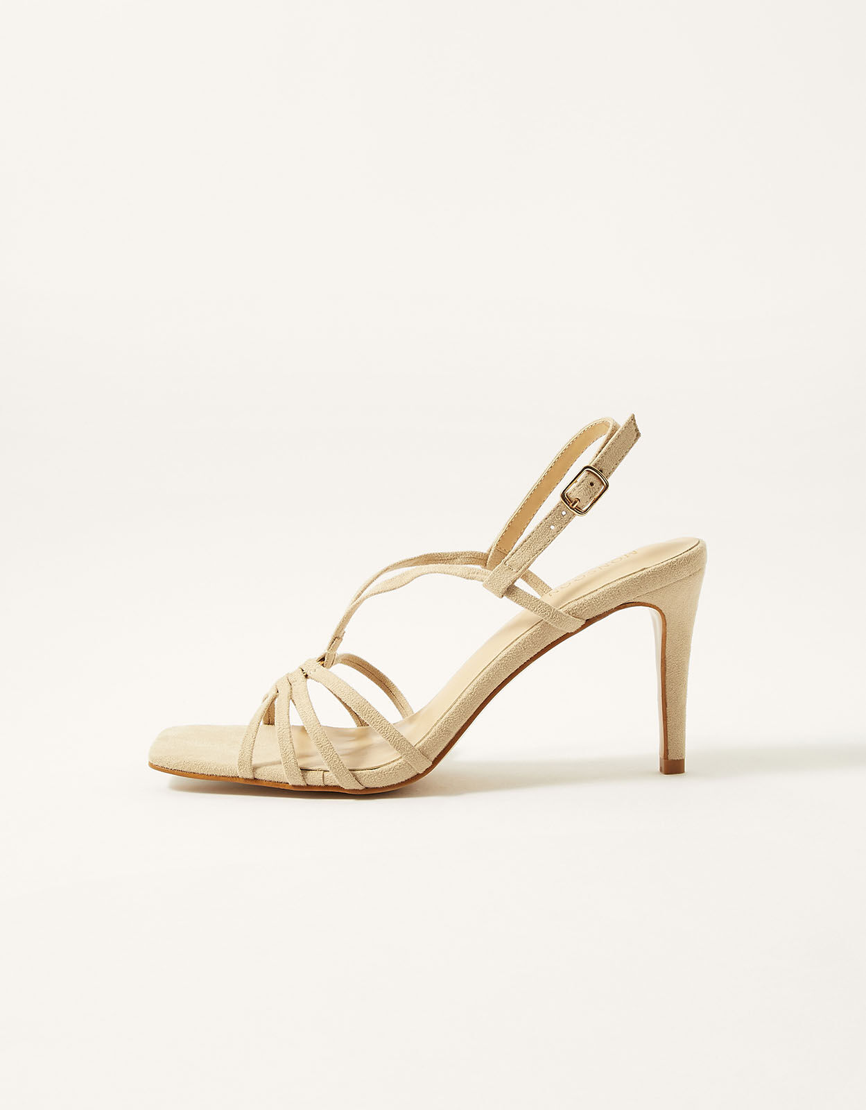 Barely there heels nude top