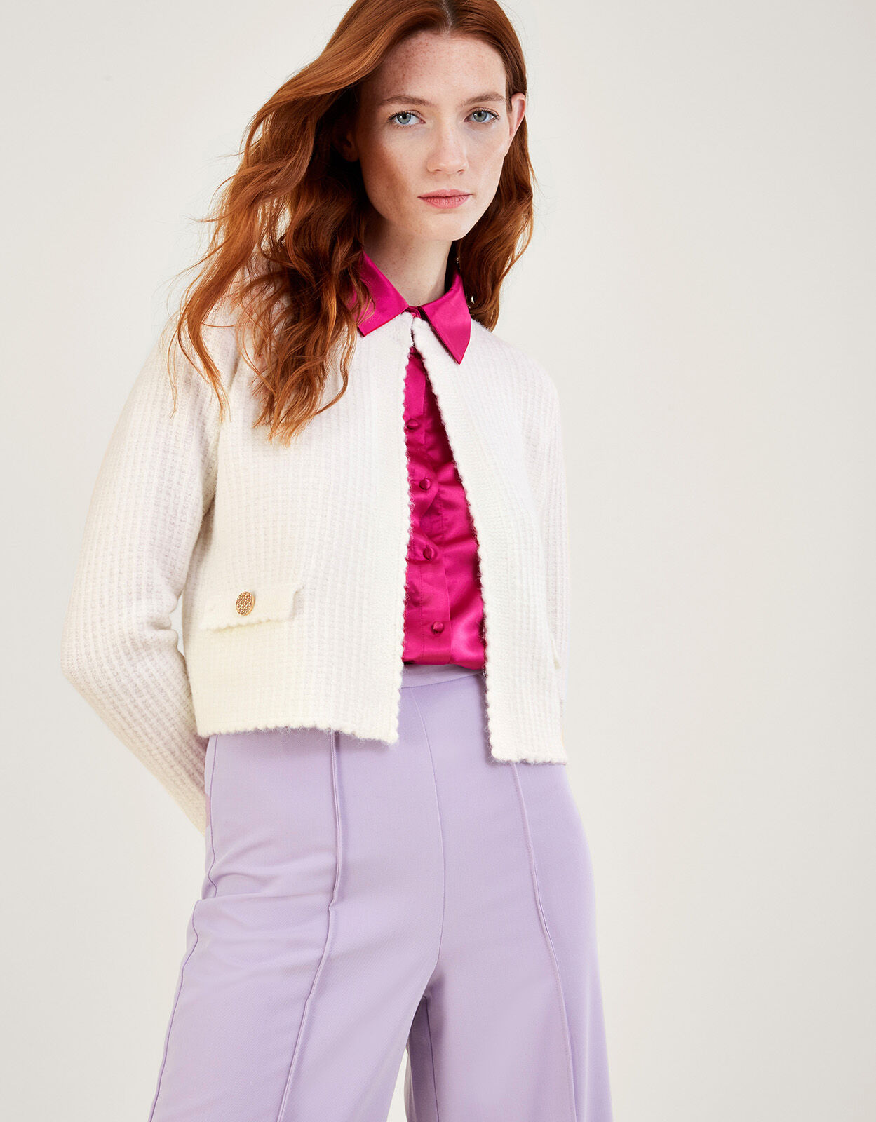 Monsoon cropped jacket store