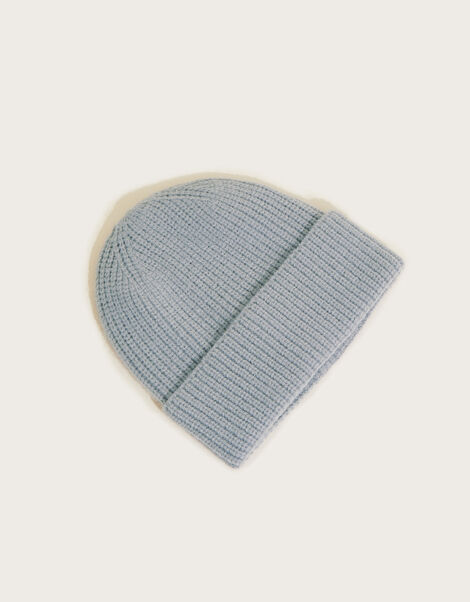 Knitted Beanie Hat, , large
