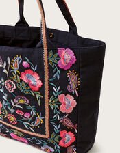 Embroidered Shopper Bag, , large