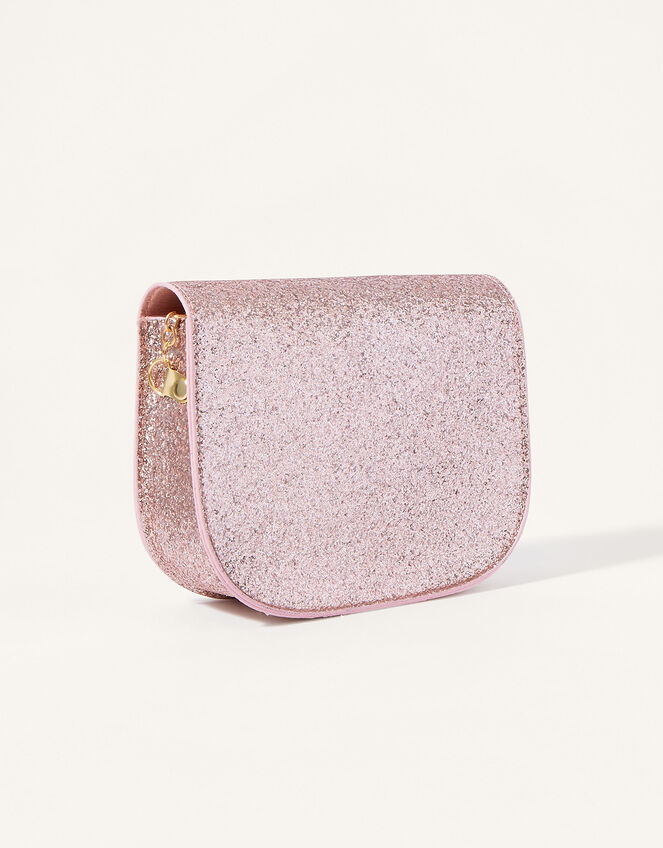Everly Glitter Bow Bag, , large