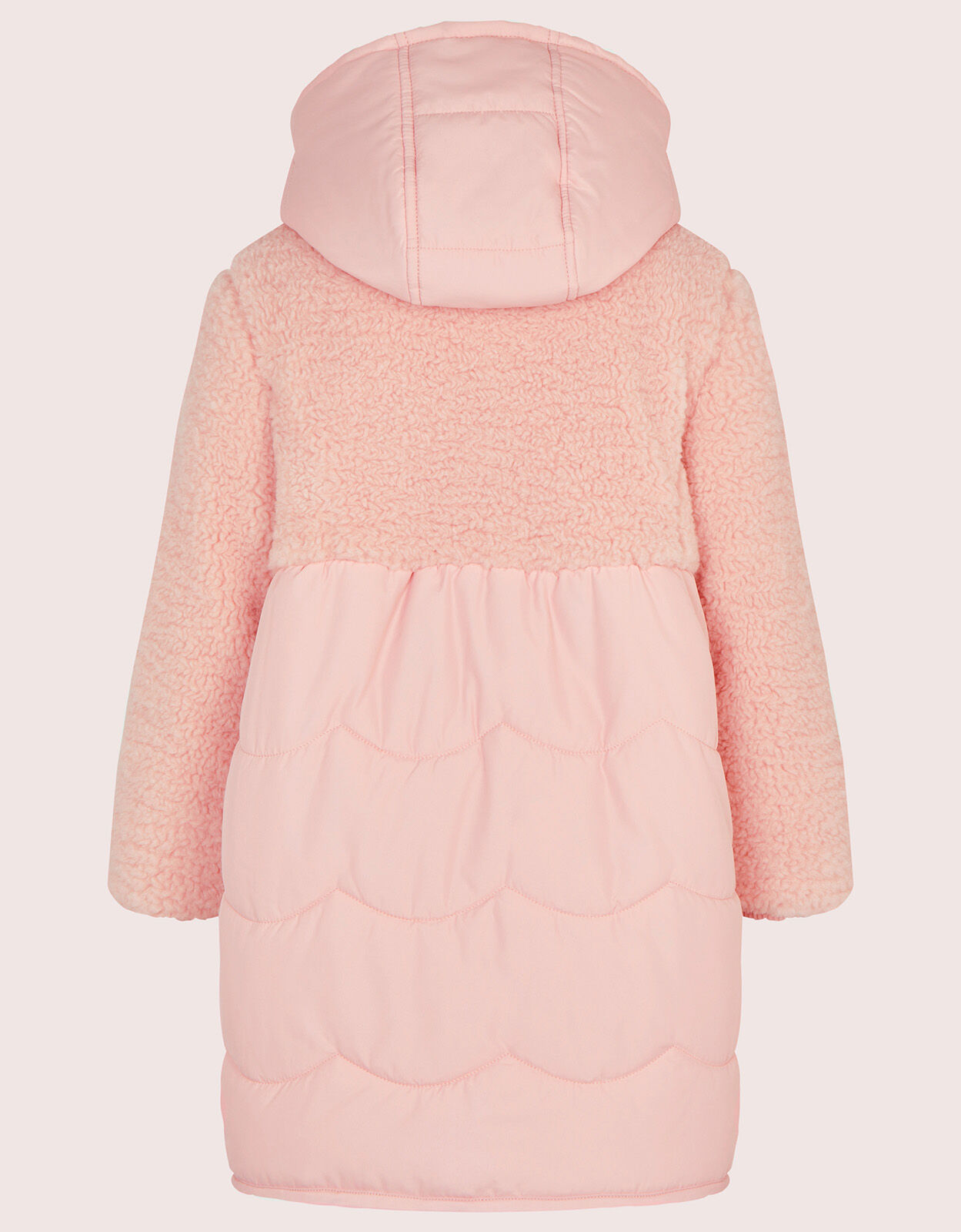 Pale sale pink coat
