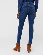 Iris Regular Length Jeans, Blue (MID AUTHENTIC BLUE), large