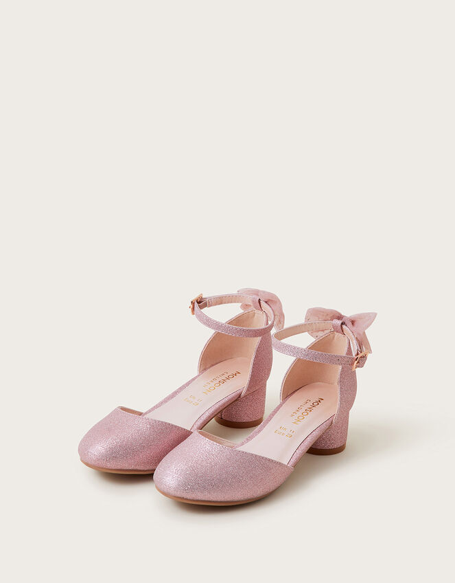 Two-Part Bow Heels, Pink (PINK), large