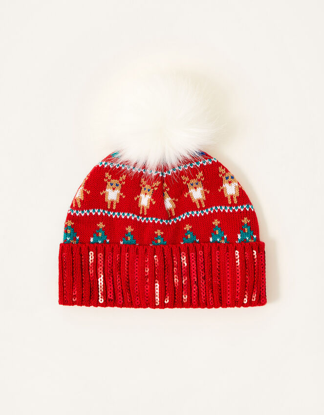 Sequin Christmas Hat, Multi (MULTI), large
