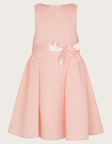 Holly Scuba Bridesmaid Dress, Pink (PINK), large