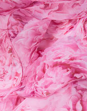 Peony Cancan Ruffle Dress, Pink (PINK), large
