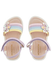 Baby Butterfly Rainbow Sandals, Multi (MULTI), large