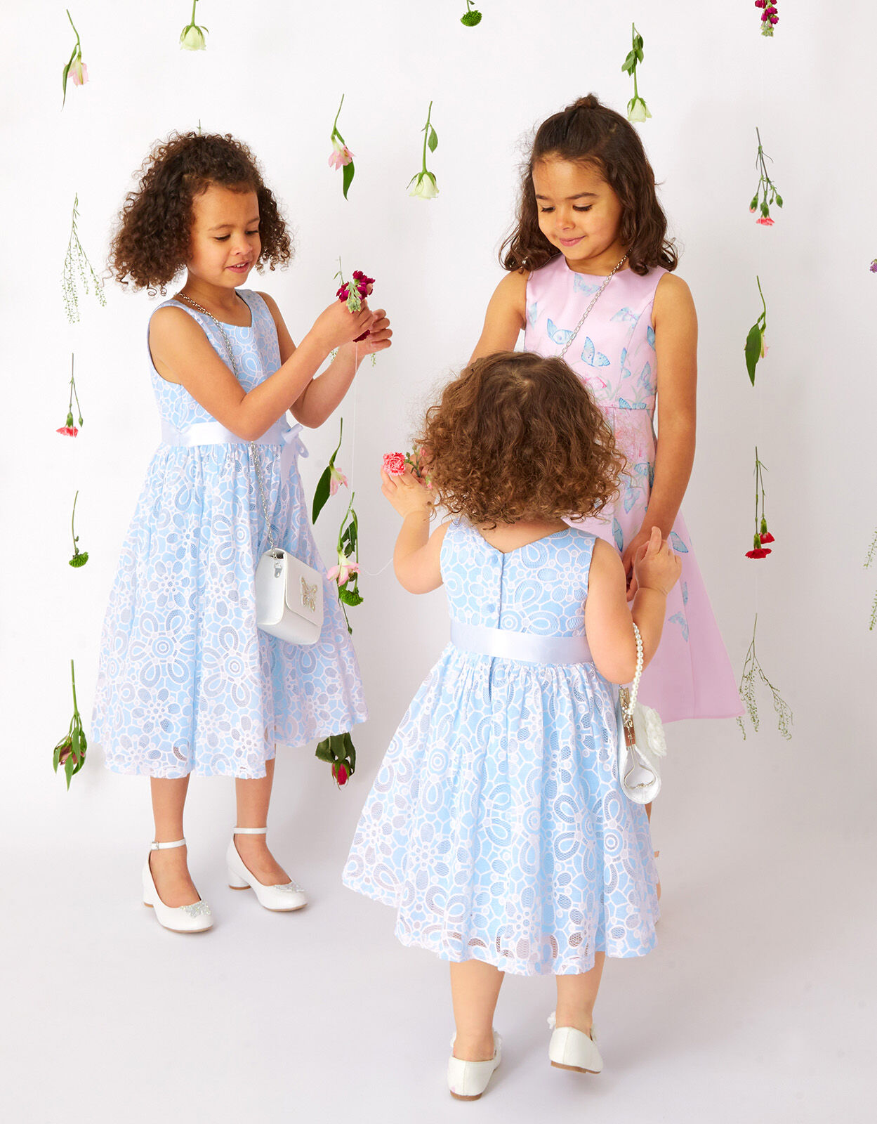 Baby Lottie Lace Dress Blue