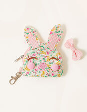 Gingham Ears Bunny Purse, , large