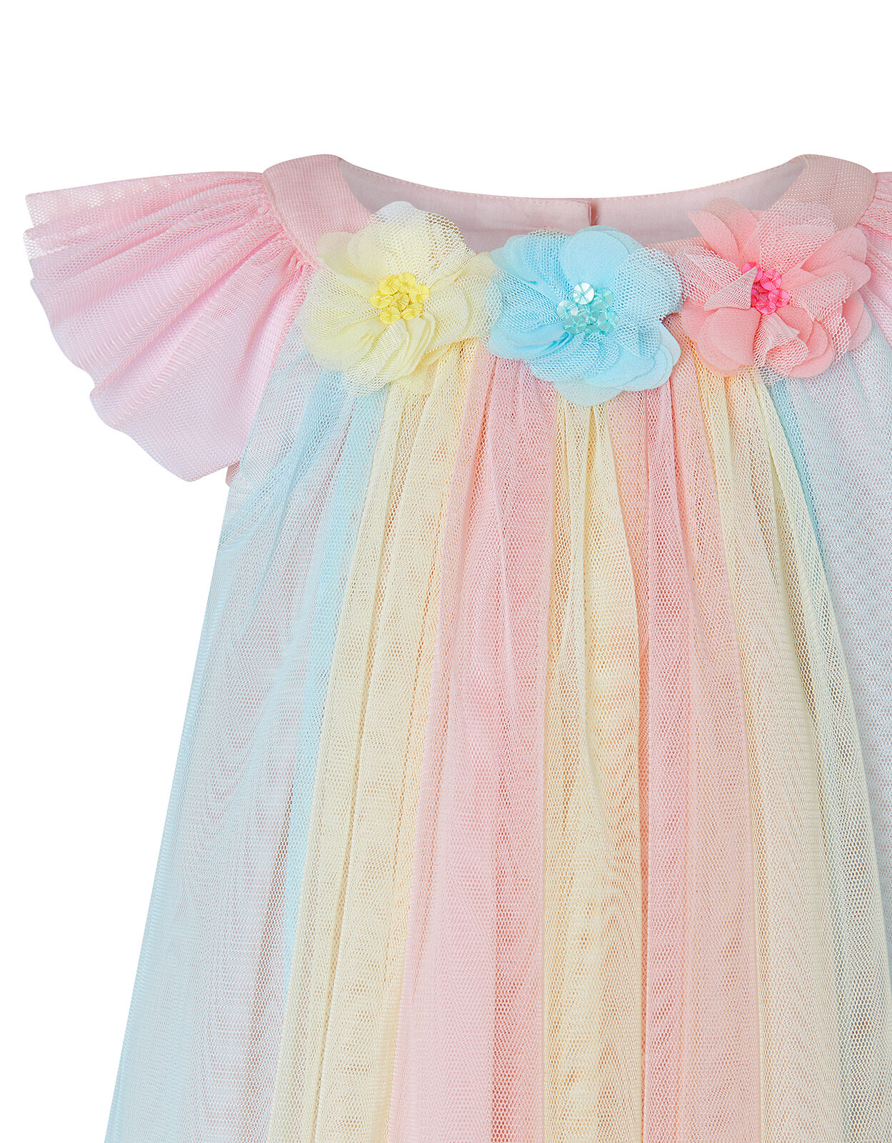 Monsoon top rainbow dress