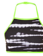 Tie Dye Bikini Set, Black (BLACK), large