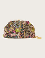 Sequin Pouch Bag, , large