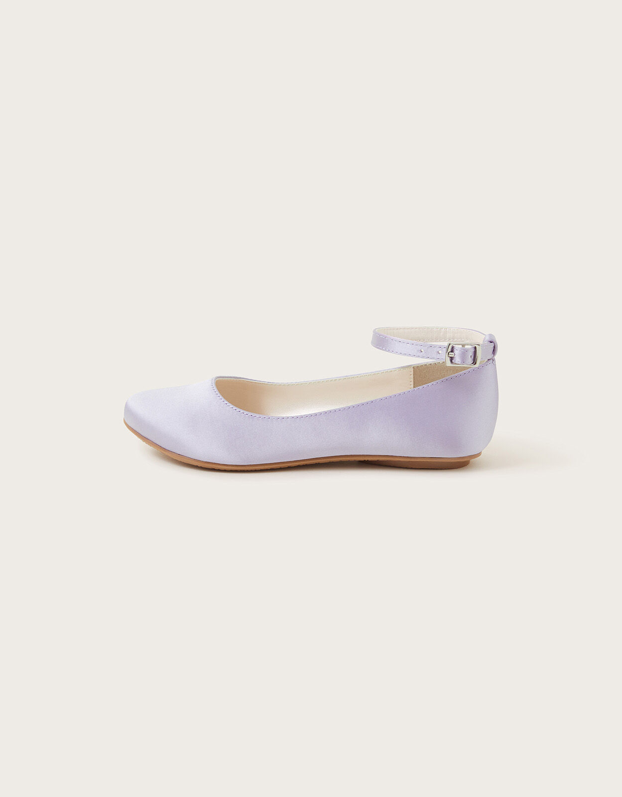 Satin ballerina shoes hotsell