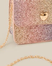 Ombr&eacute; Glitter Crossbody Bag, , large