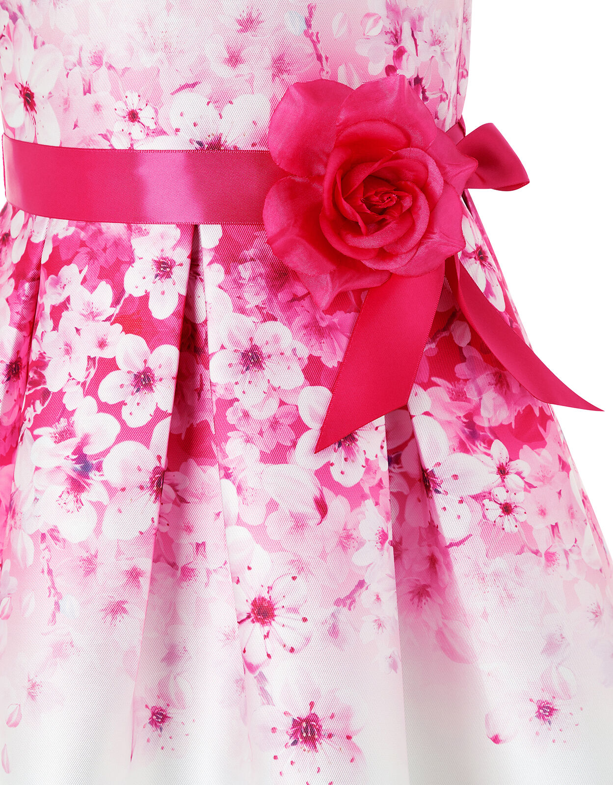 Sakura Blossom Ivory Floral Dress Ivory