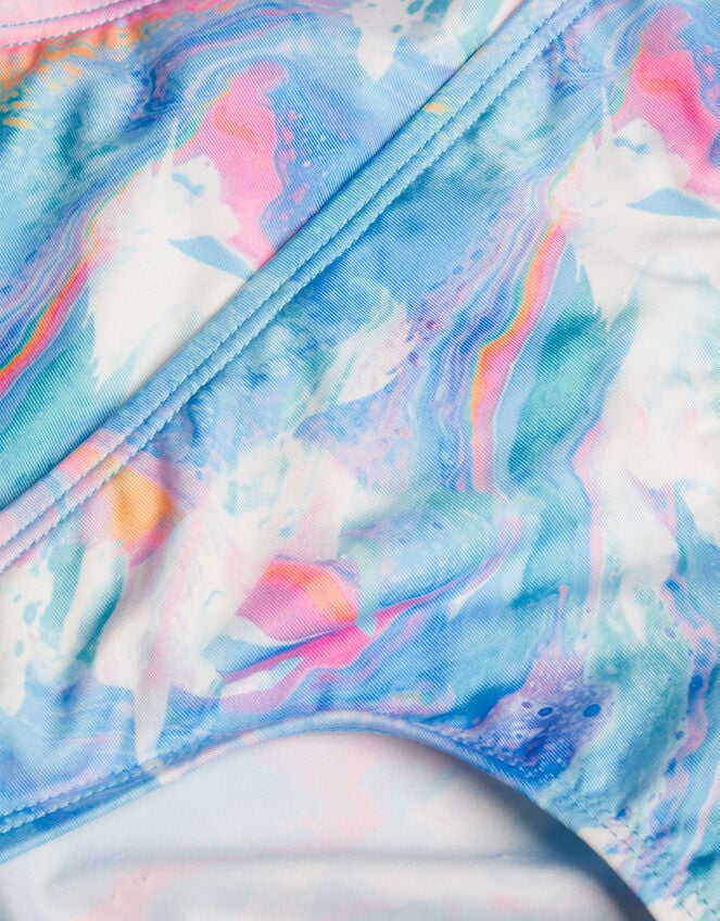 Marble Unicorn Bikini Set with Recycled Polyester, Multi (MULTI), large