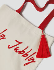 Lovely Jubbly Canvas Tote Bag, , large