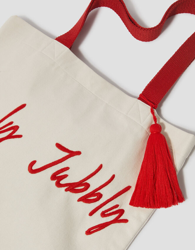 Lovely Jubbly Canvas Tote Bag, , large