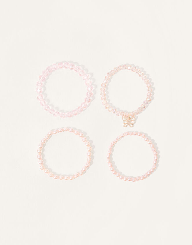 Gem Butterfly Bracelet Set, , large