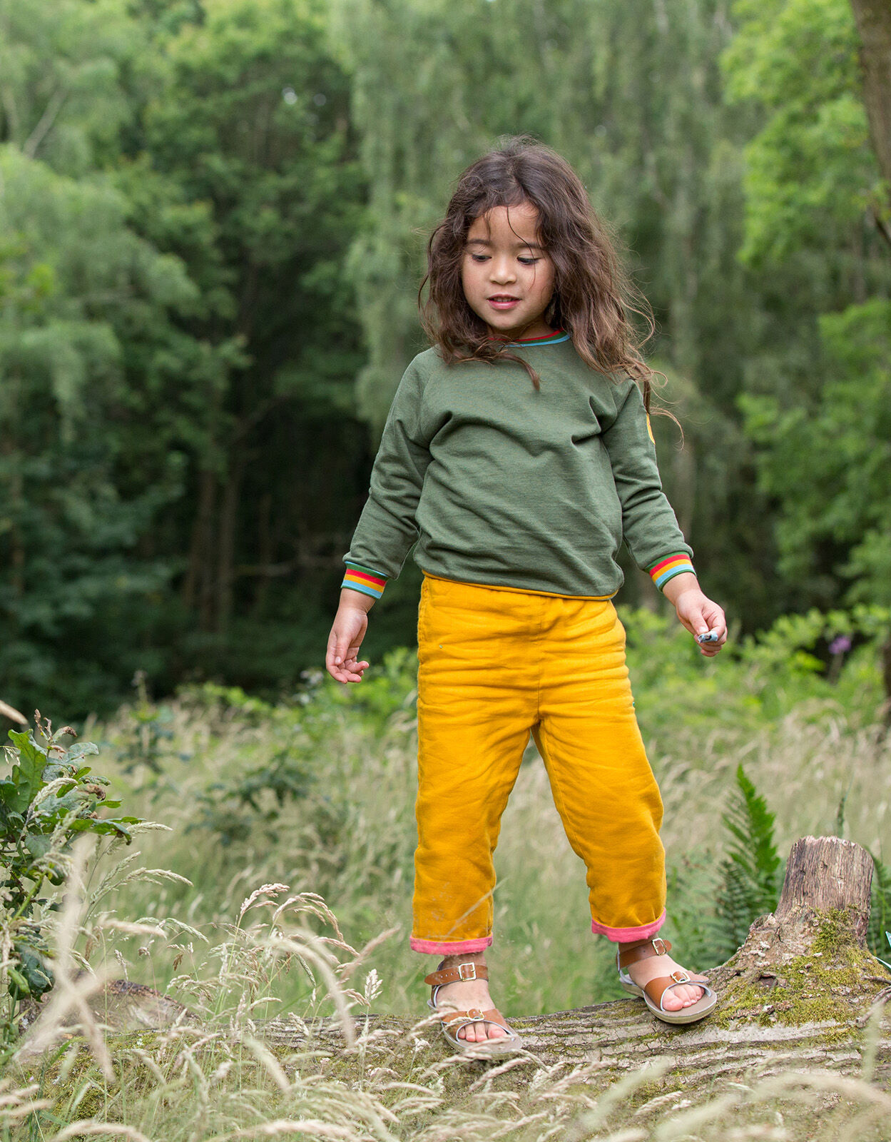 Reversible Trousers Yellow 