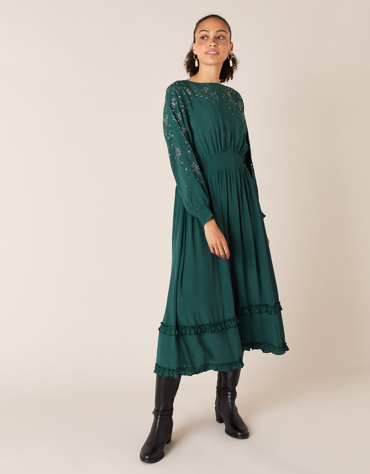 Monsoon star top dress