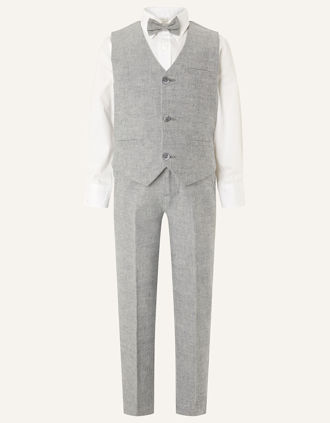 Four Piece Suit Set Grey