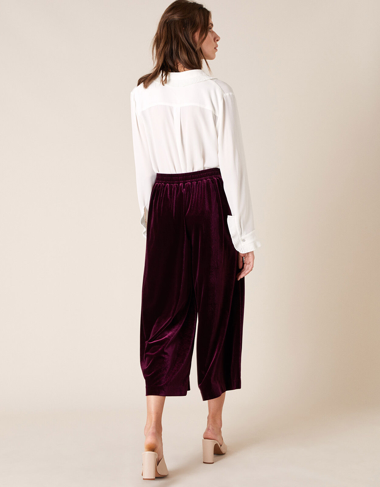 Monsoon cropped trousers top