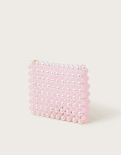 Chain Strap Beaded Bag, , large