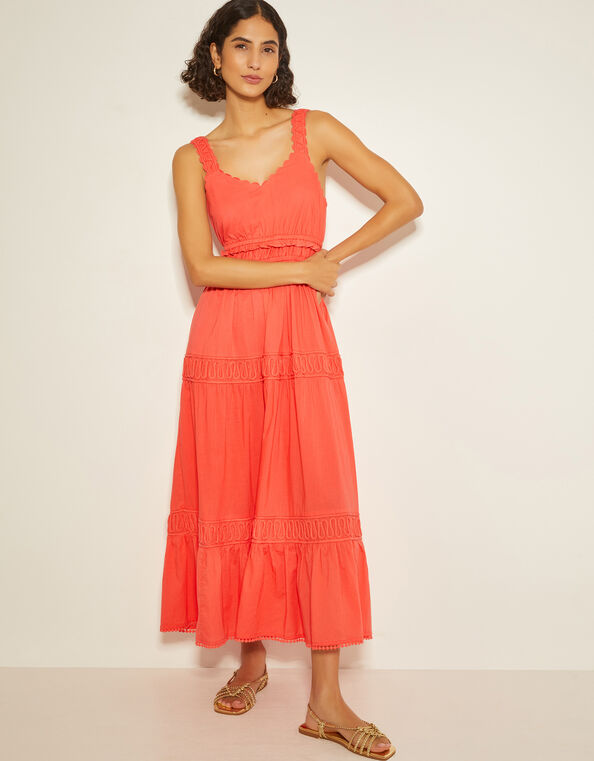 Sonya Embroidered Maxi Dress, Pink (PINK), large
