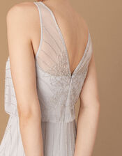 Bella Embellished Maxi Dress, Blue (BLUE), large