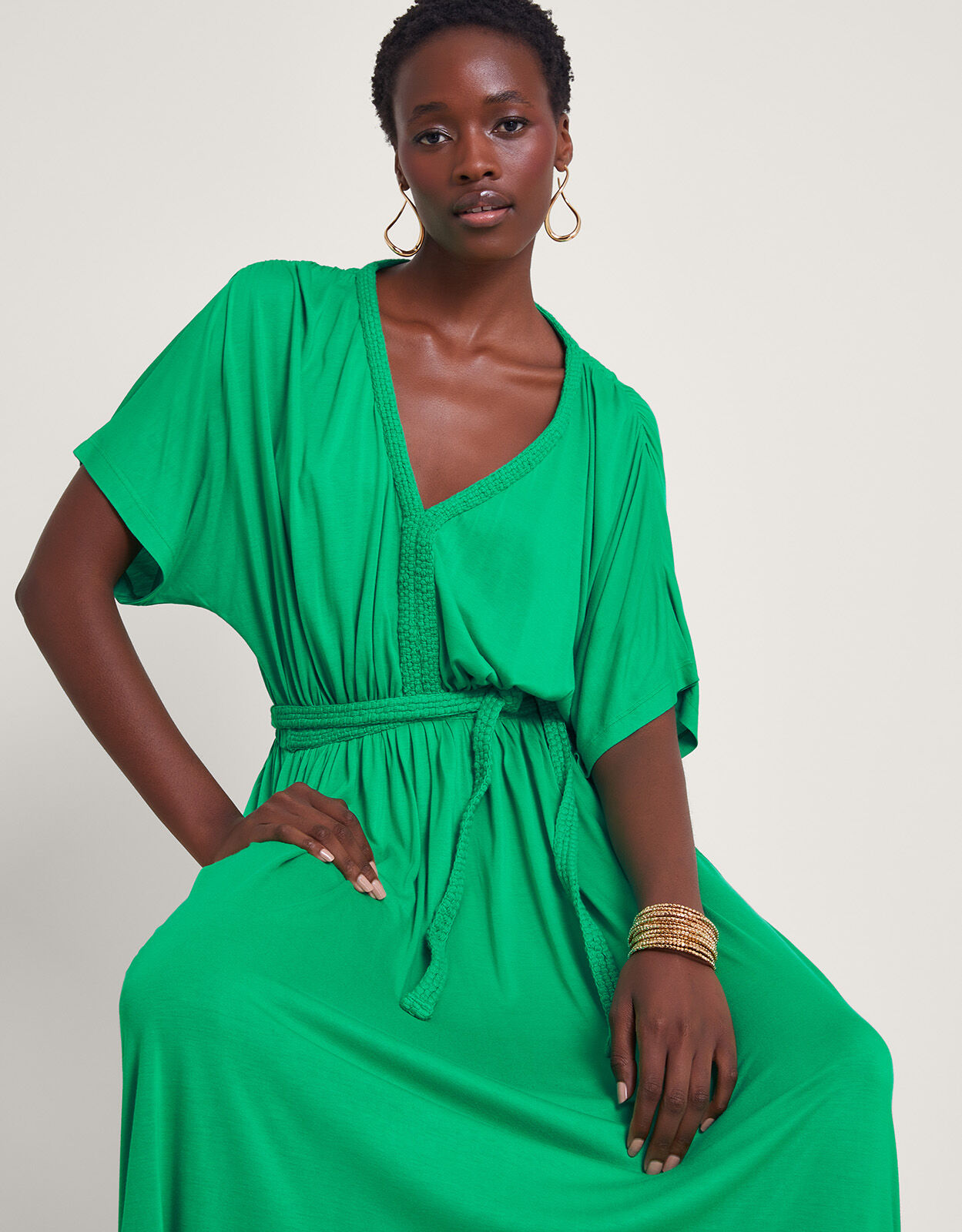 Green sun dresses discount