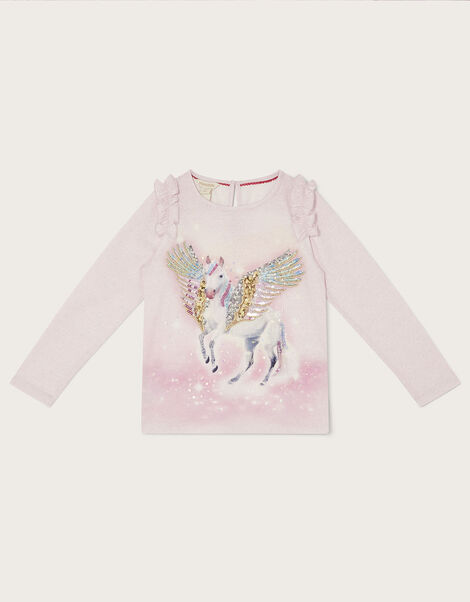 Pegasus Long Sleeve Top, Purple (PURPLE), large
