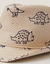 Dinosaur Trilby Hat, Multi (MULTI), large