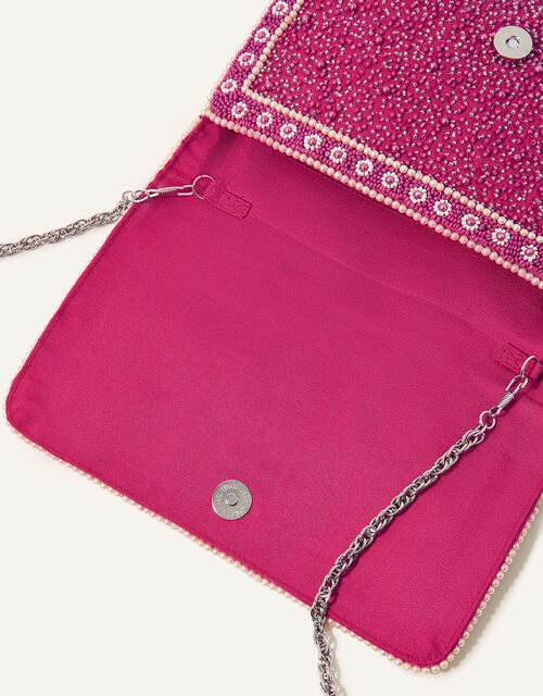 Premium Embellished Occasion Clutch Bag, , large