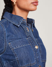 Shirley Denim Shirt Dress , Blue (DENIM BLUE), large