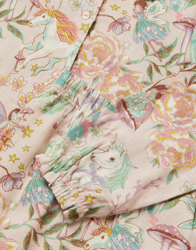 Fairy Print Long Pyjamas Set, Pink (PINK), large