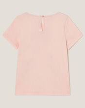 Sequin Flying Unicorn T-Shirt, Pink (PINK), large