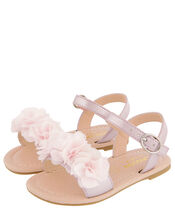 Baby Corsage Sandals, Pink (PINK), large