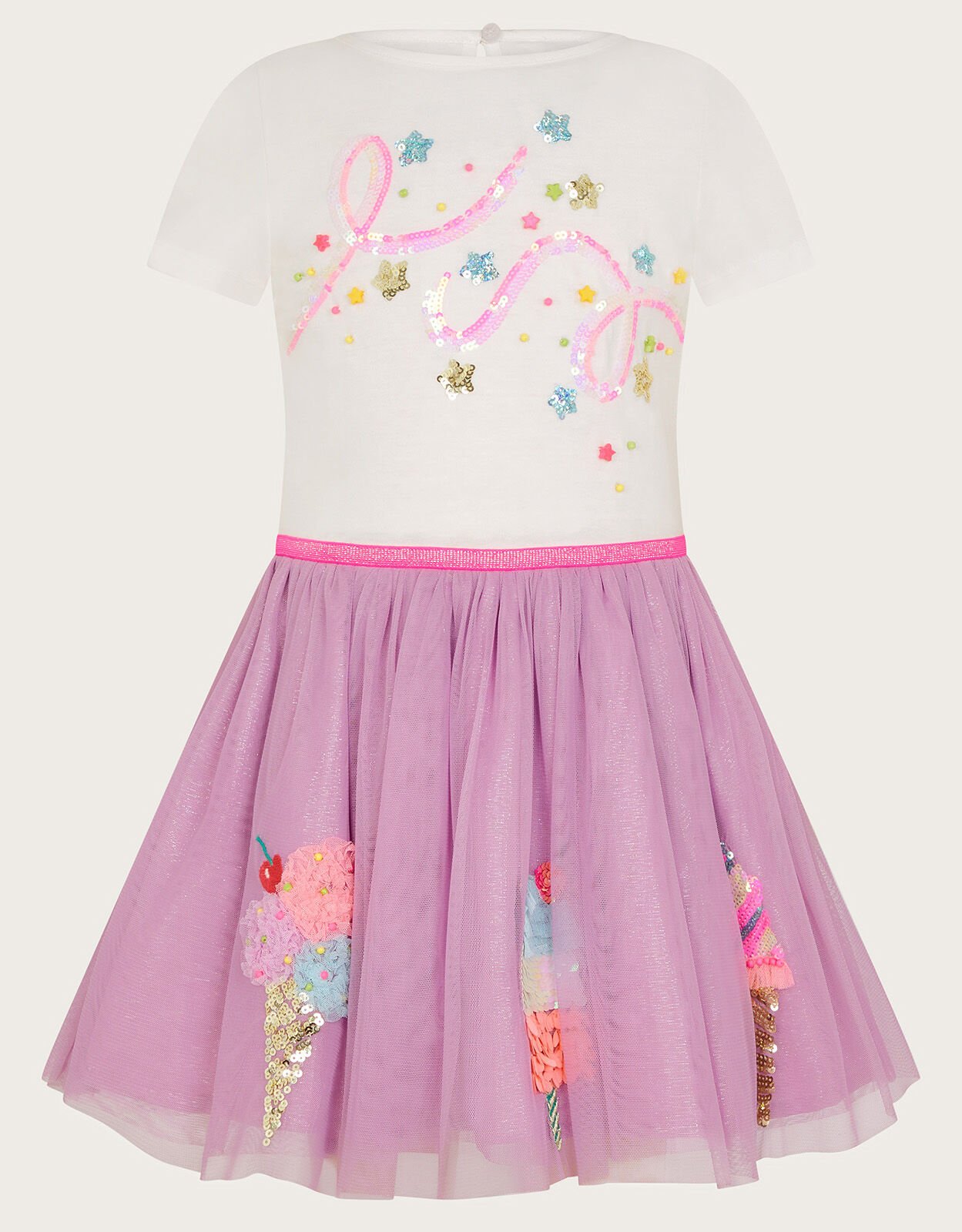 Monsoon ice cream dress shop