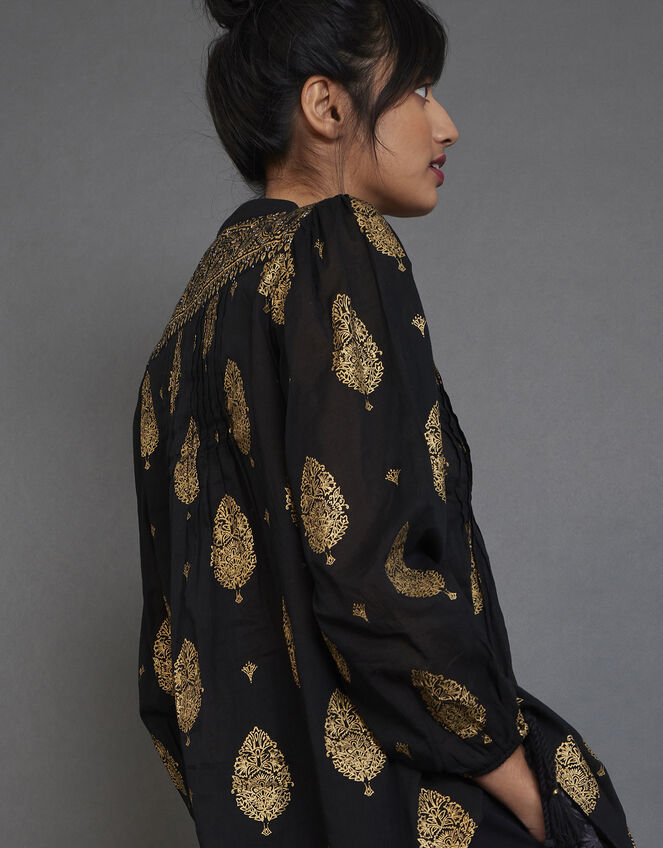East Josie Blouse, Black (BLACK), large