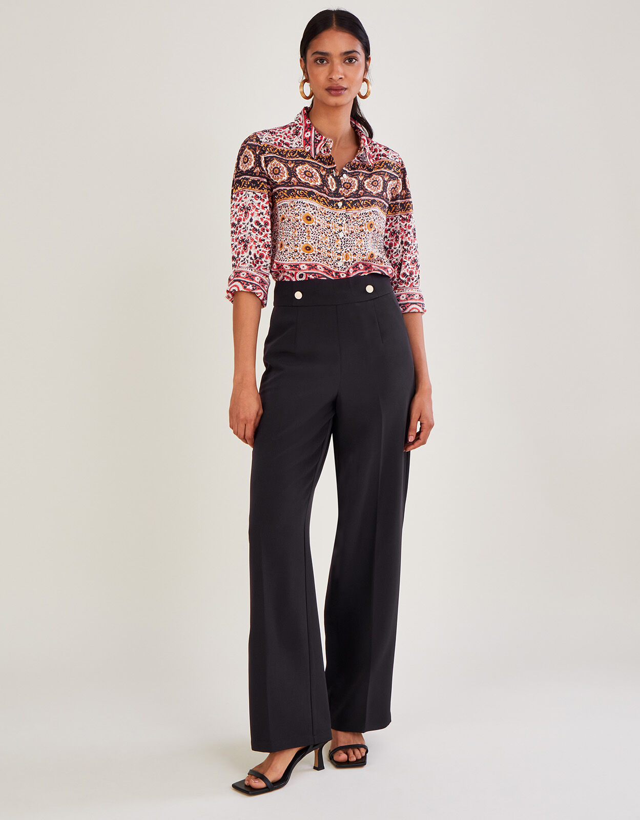Monsoon sale black trousers