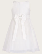 Baby Odette Alice Tulle Dress, Ivory (IVORY), large